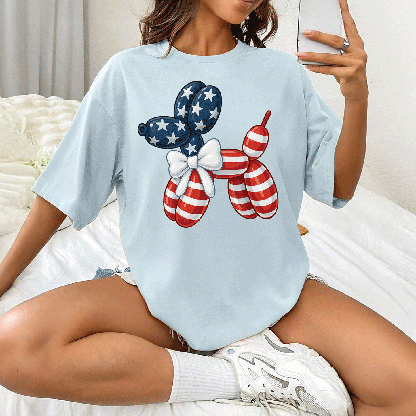 American Balloon Dog Tee