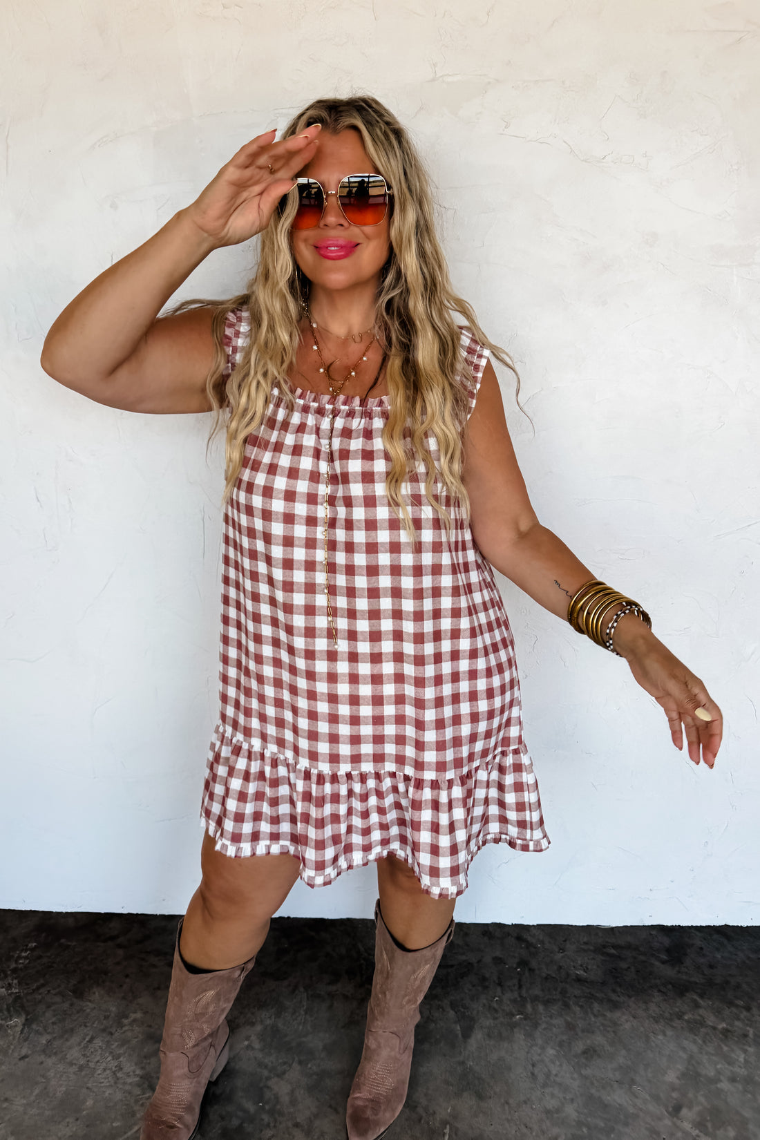 PREORDER-SUNSET TIDES BABYDOLL DRESS