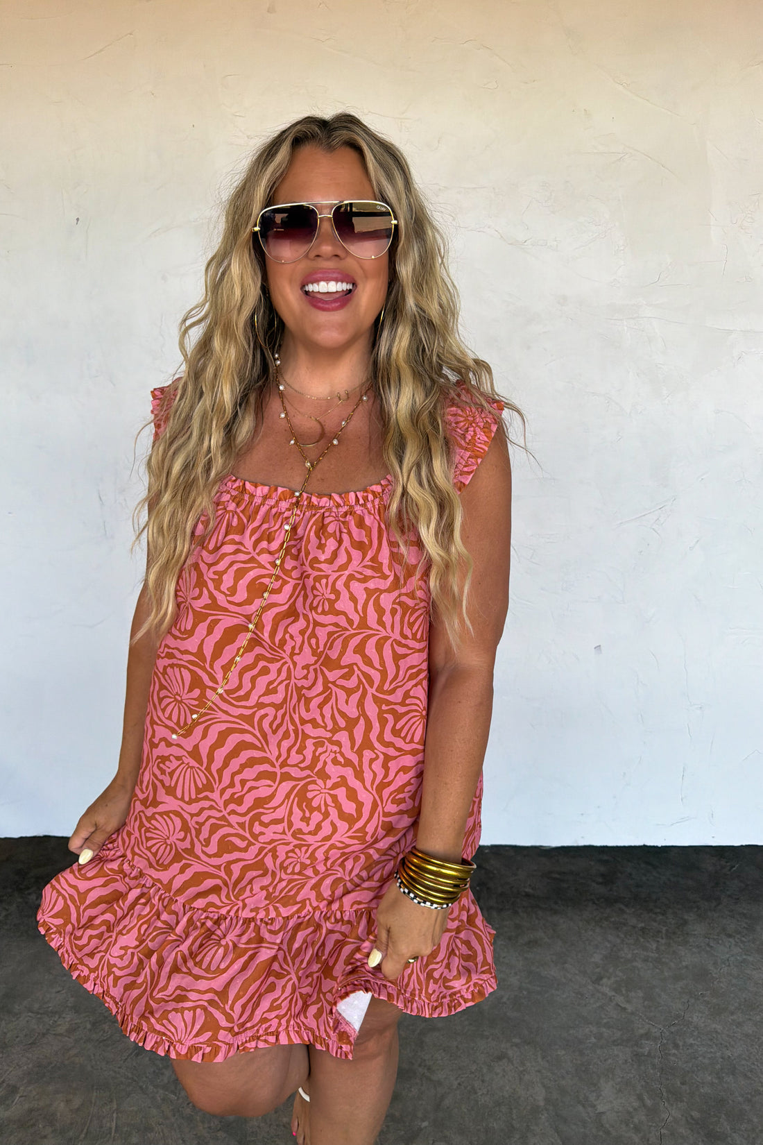 PREORDER-SUNSET TIDES BABYDOLL DRESS