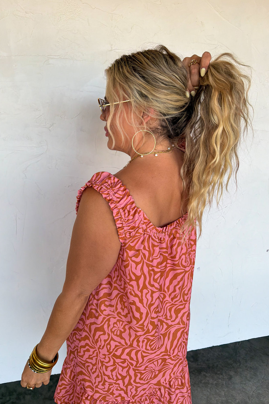 PREORDER-SUNSET TIDES BABYDOLL DRESS