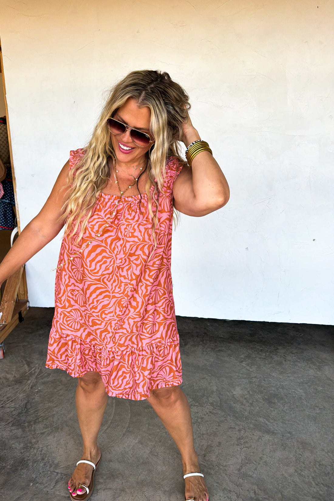 PREORDER-SUNSET TIDES BABYDOLL DRESS