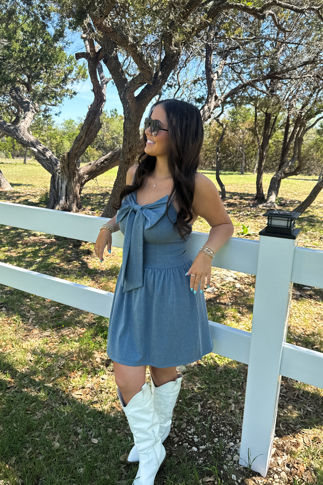 PREORDER- BRIA BOW DRESS