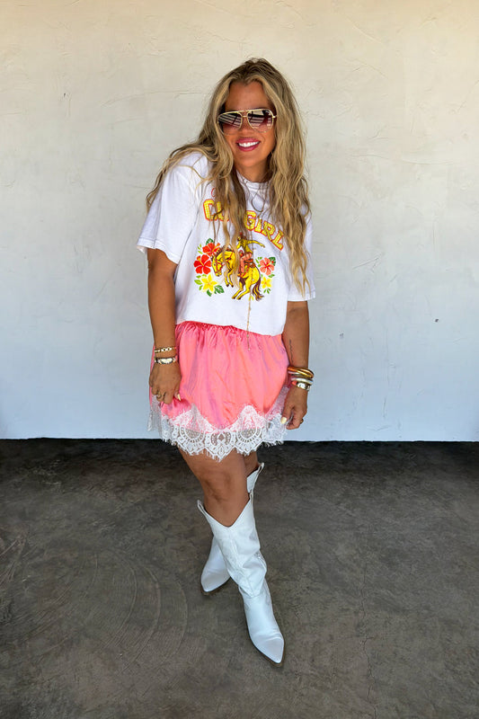 PREORDER- PRETTY LITTLE LACE SKIRT