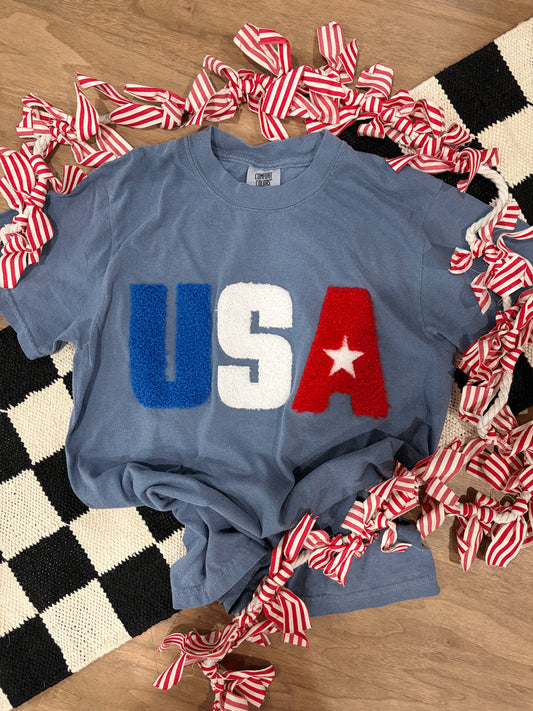 Fluffy USA Tee
