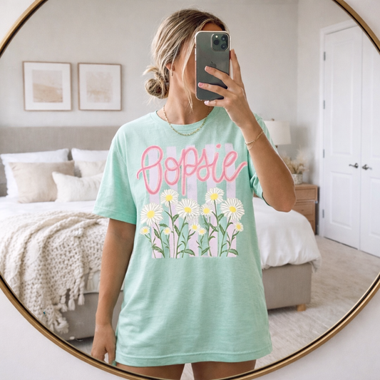 Oopsie Daisy Stripes Tee