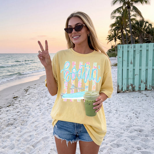 Boatin Preppy Stripes Tee