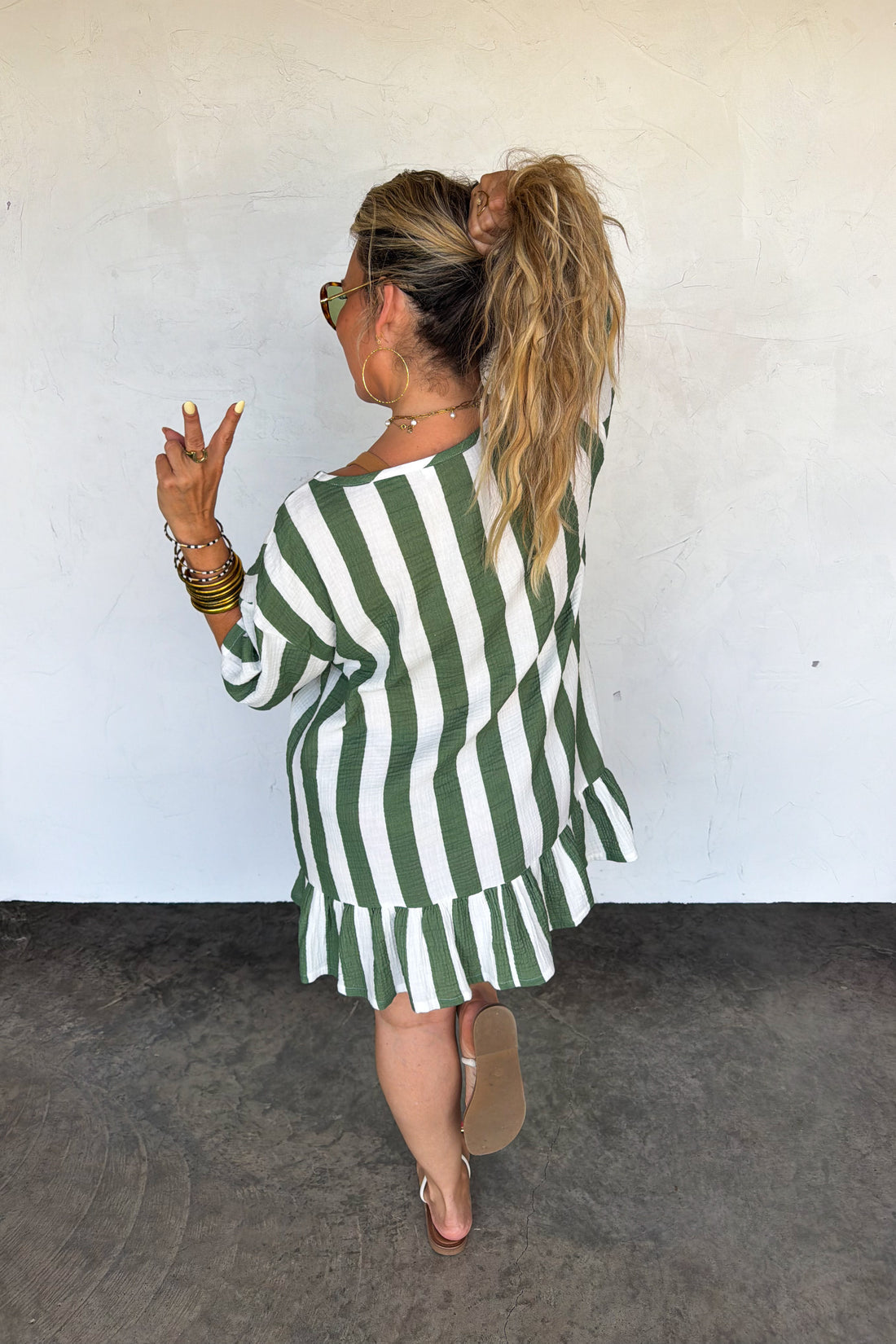 PREORDER-BY THE SEA STRIPE DRESS