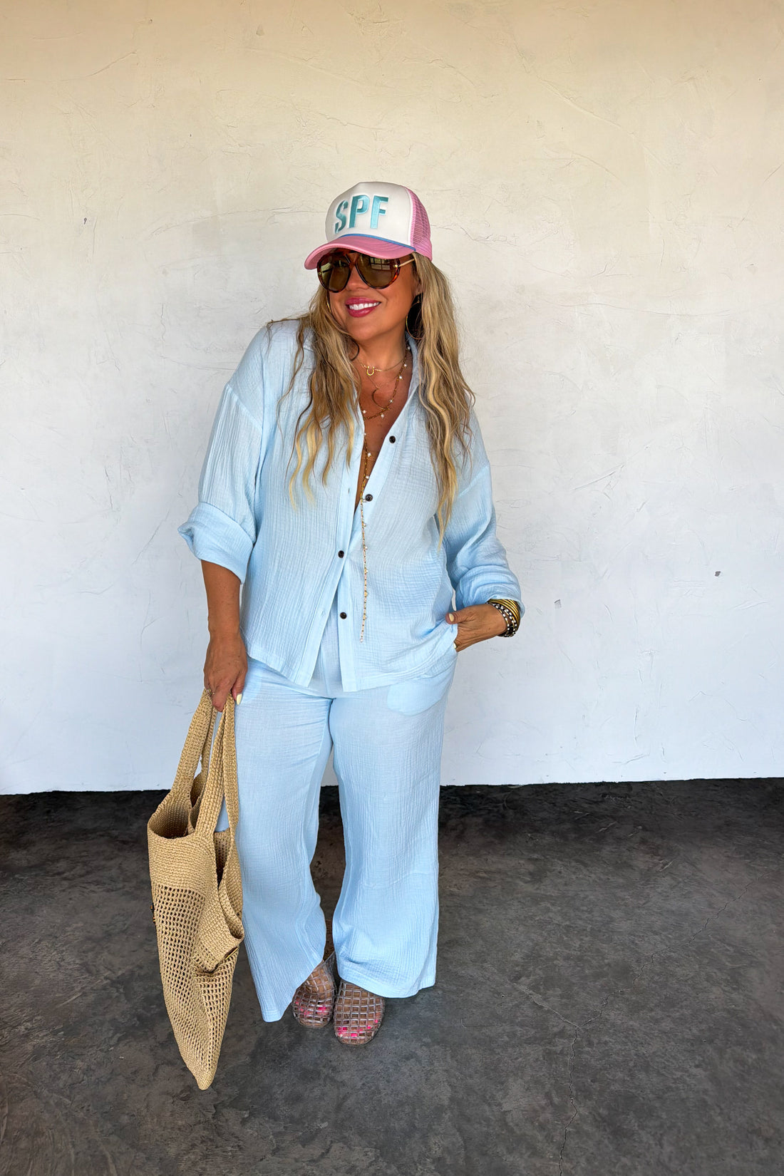 PREORDER- COASTAL BREEZE GAUZE SET