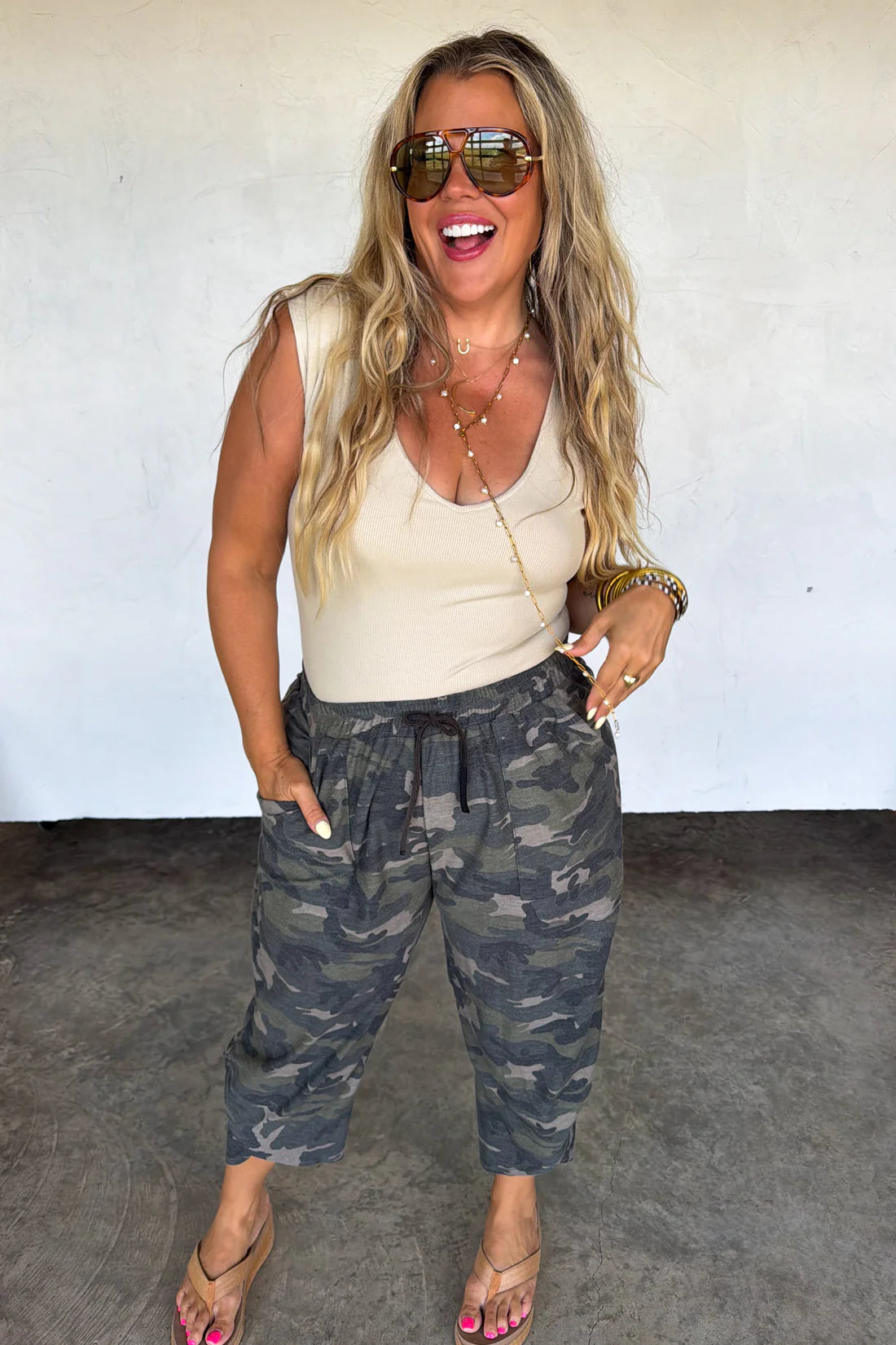 Keaton Camo Terry Pants | Made In USA Casual Joggers