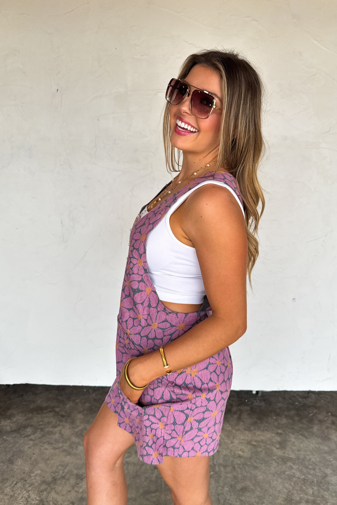 PREORDER- DENIM DAISIES- BEACH PLEASE ROMPER