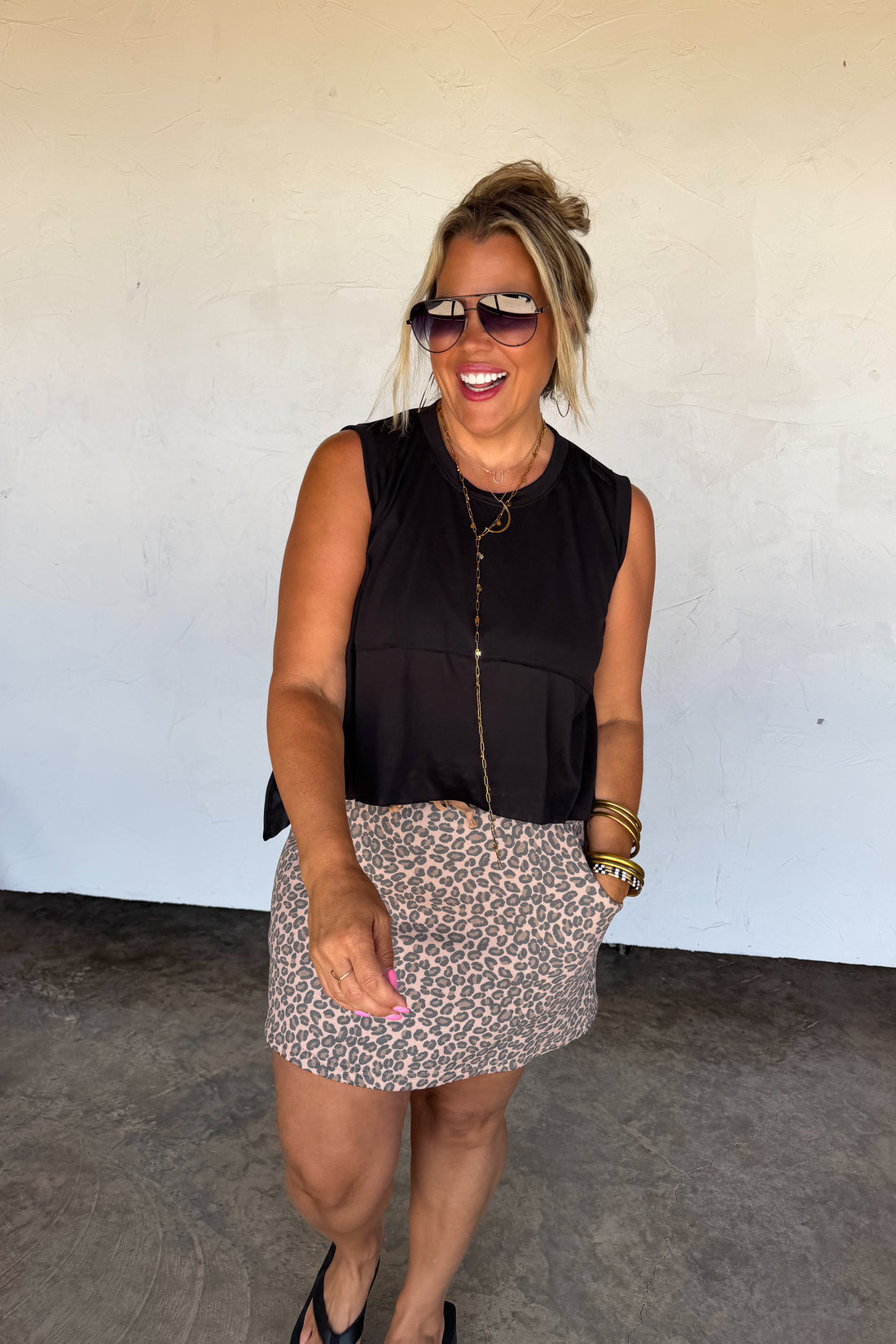 PREORDER- WILD SIDE CHEETAH SKIRT