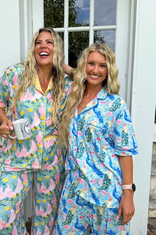 PREORDER- IN THE GARDEN LUXE PJ SETS
