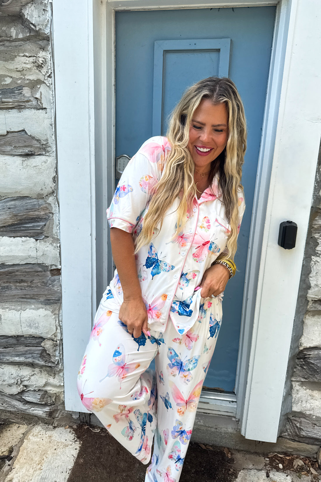 PREORDER- IN THE GARDEN LUXE PJ SETS