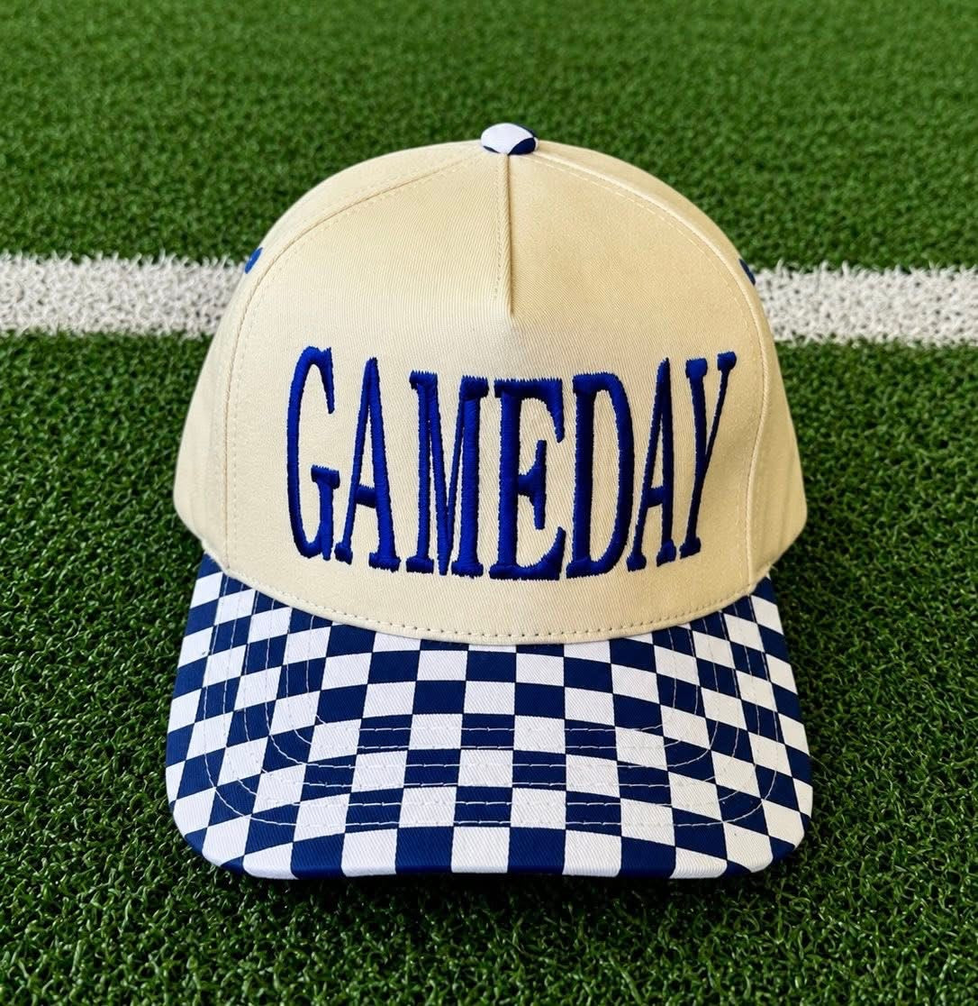 GAMEDAY Checkered Hat