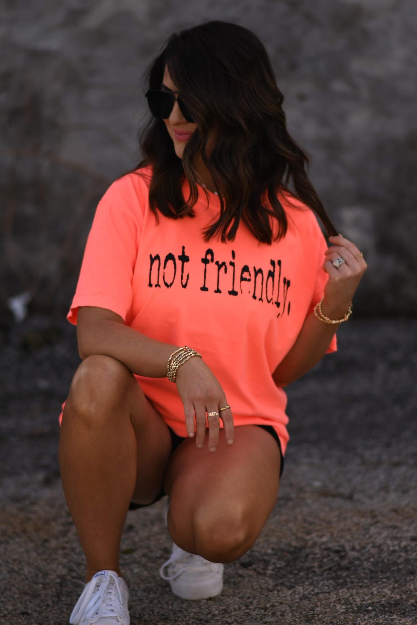 Neon Not Friendly Tee