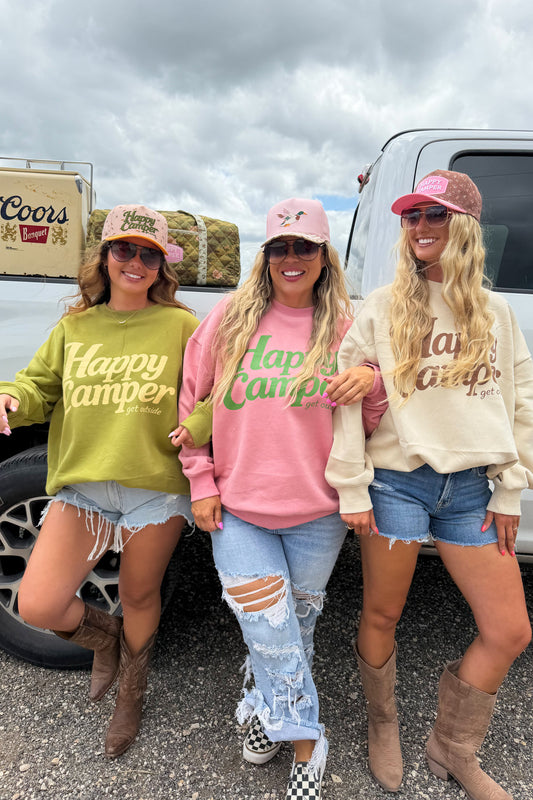 PREORDER- HAPPY CAMPER PULLOVER