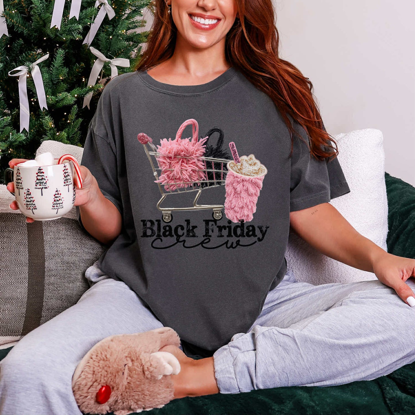 Faux Yarn Black Friday Crew Tee