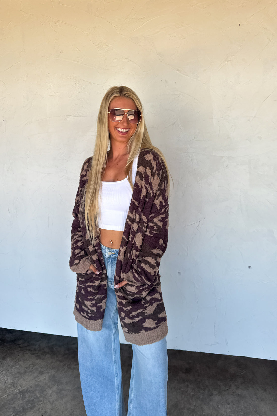PREORDER- CAMO CLOUD CARDIGAN