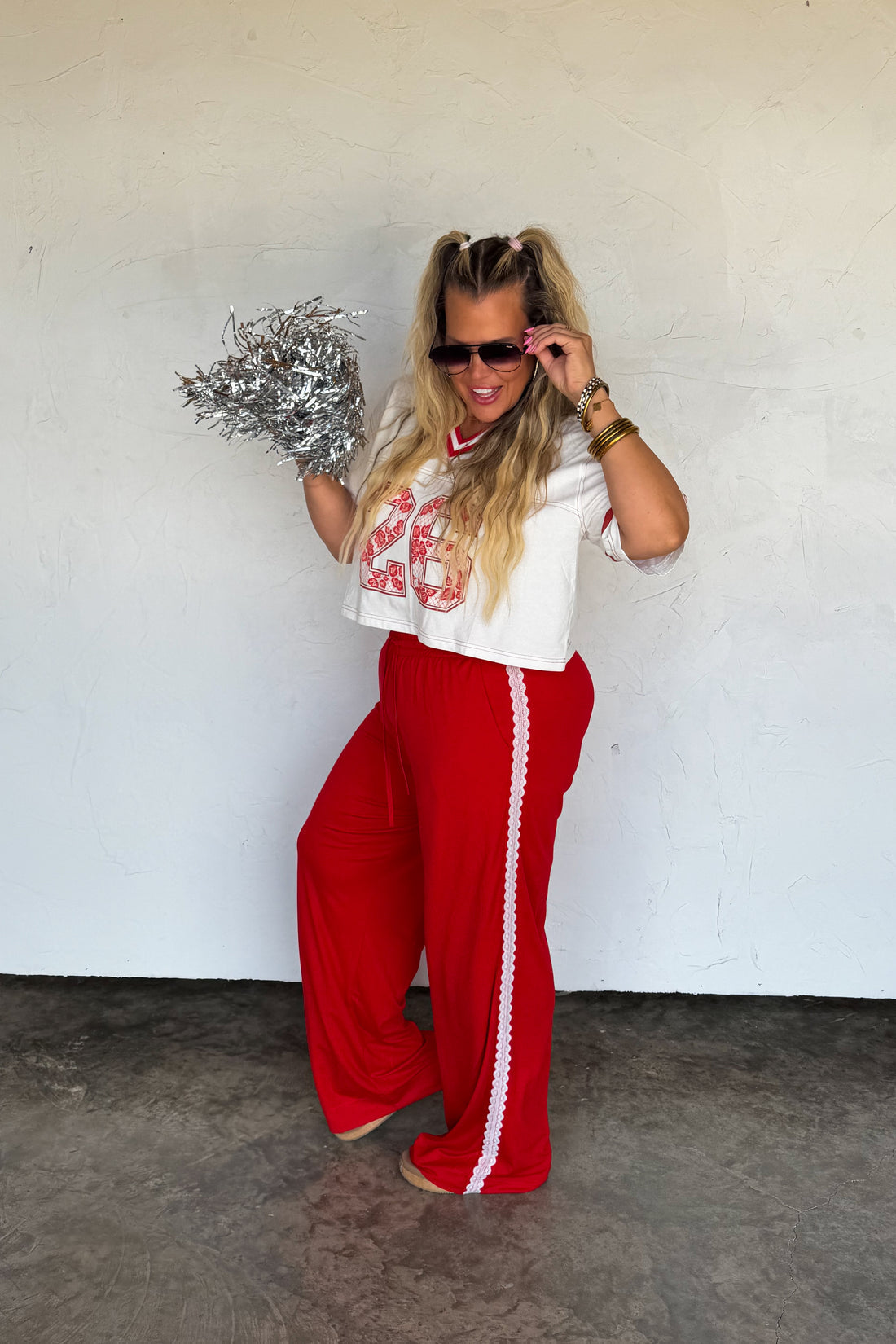 PREORDER- RALLY GIRL TRACK PANTS