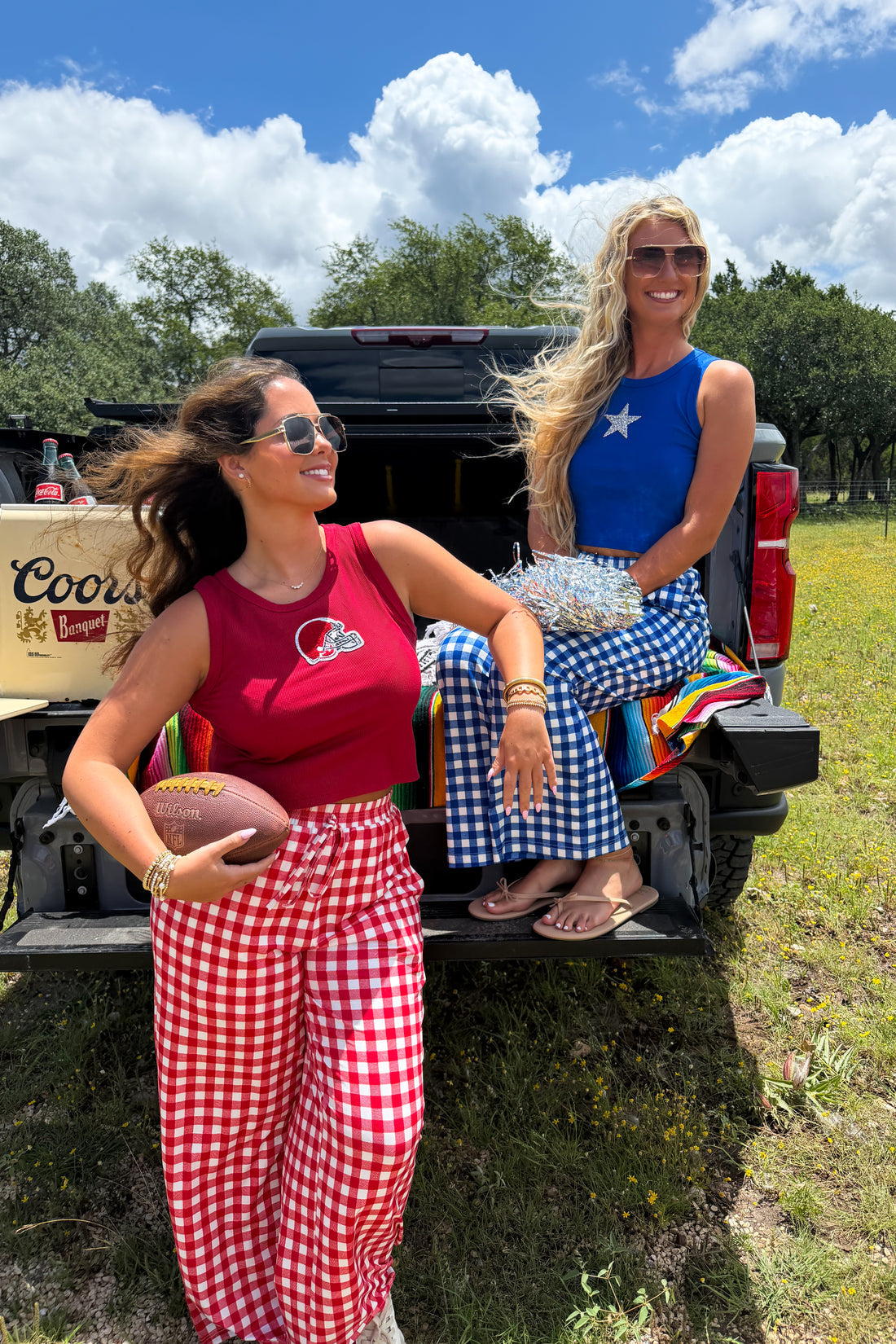 PREORDER- GAME DAY HADDIE WIDE LEG PANTS
