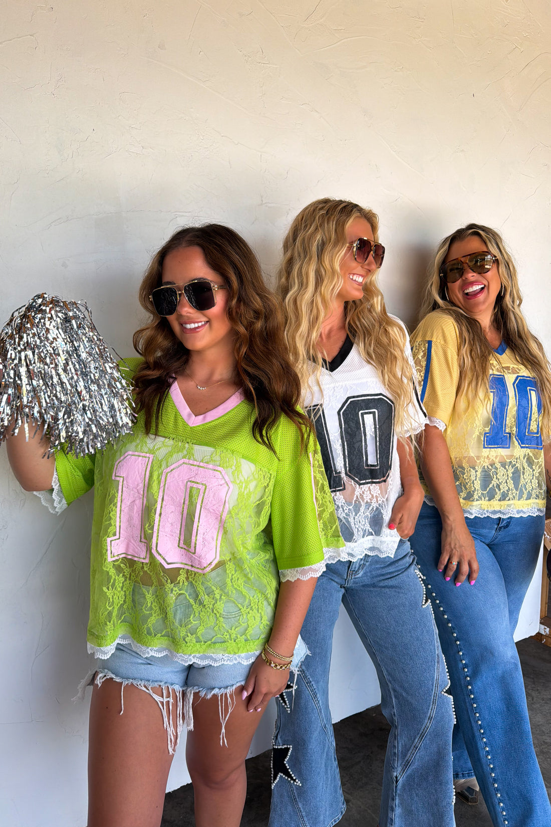 PREORDER- BLEACHER BABE LACE JERSEY