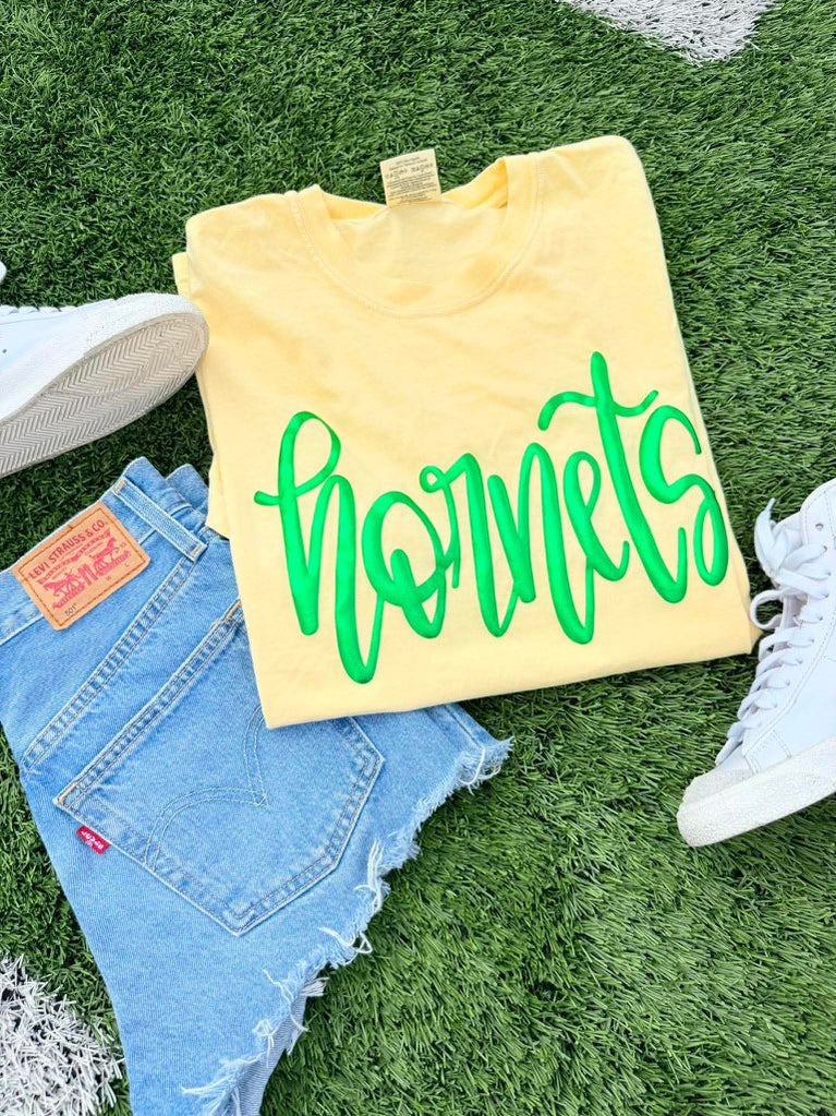 Custom Comfort Colors Team Puff Tee