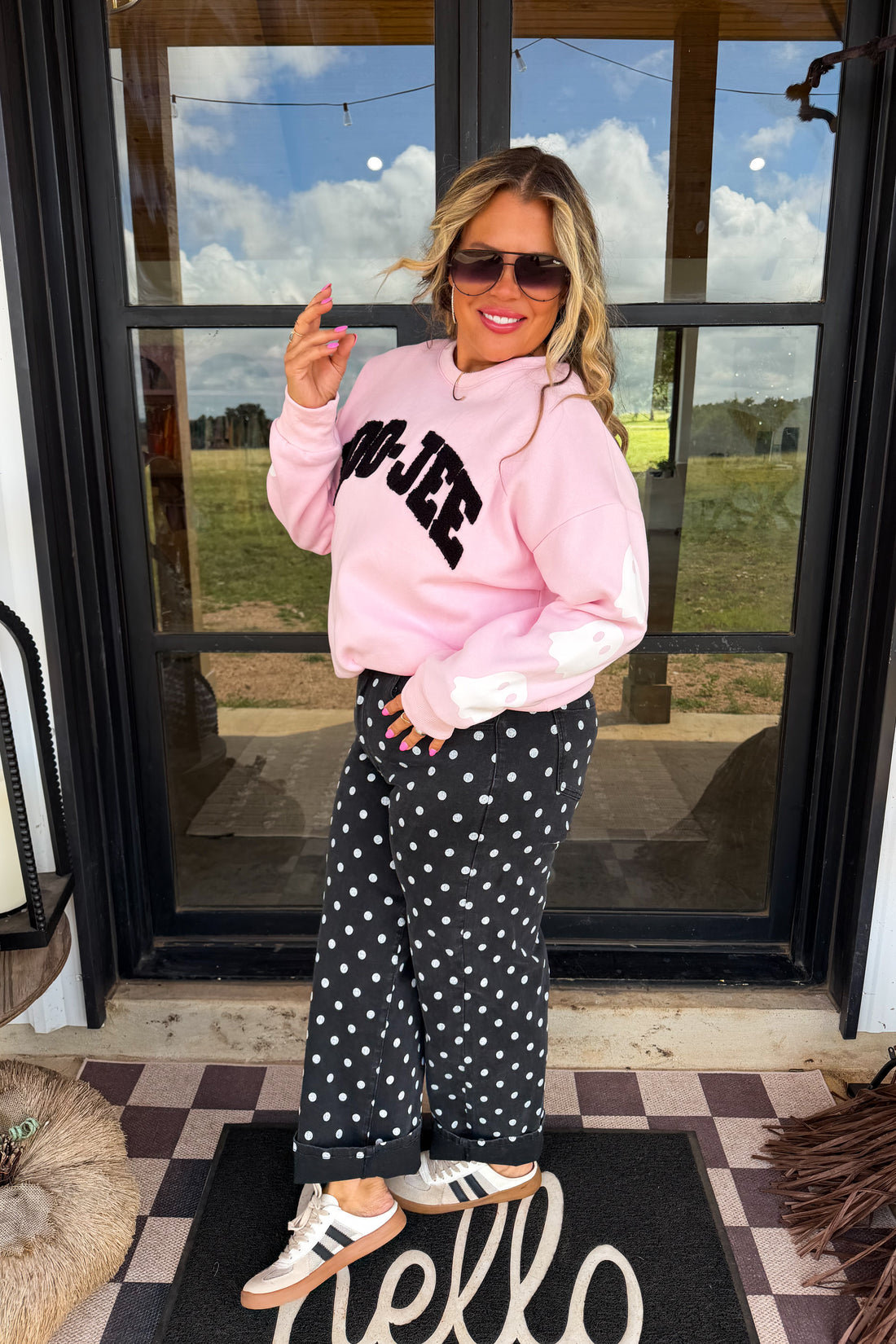PREORDER- HOCUS POCUS DOT JEANS