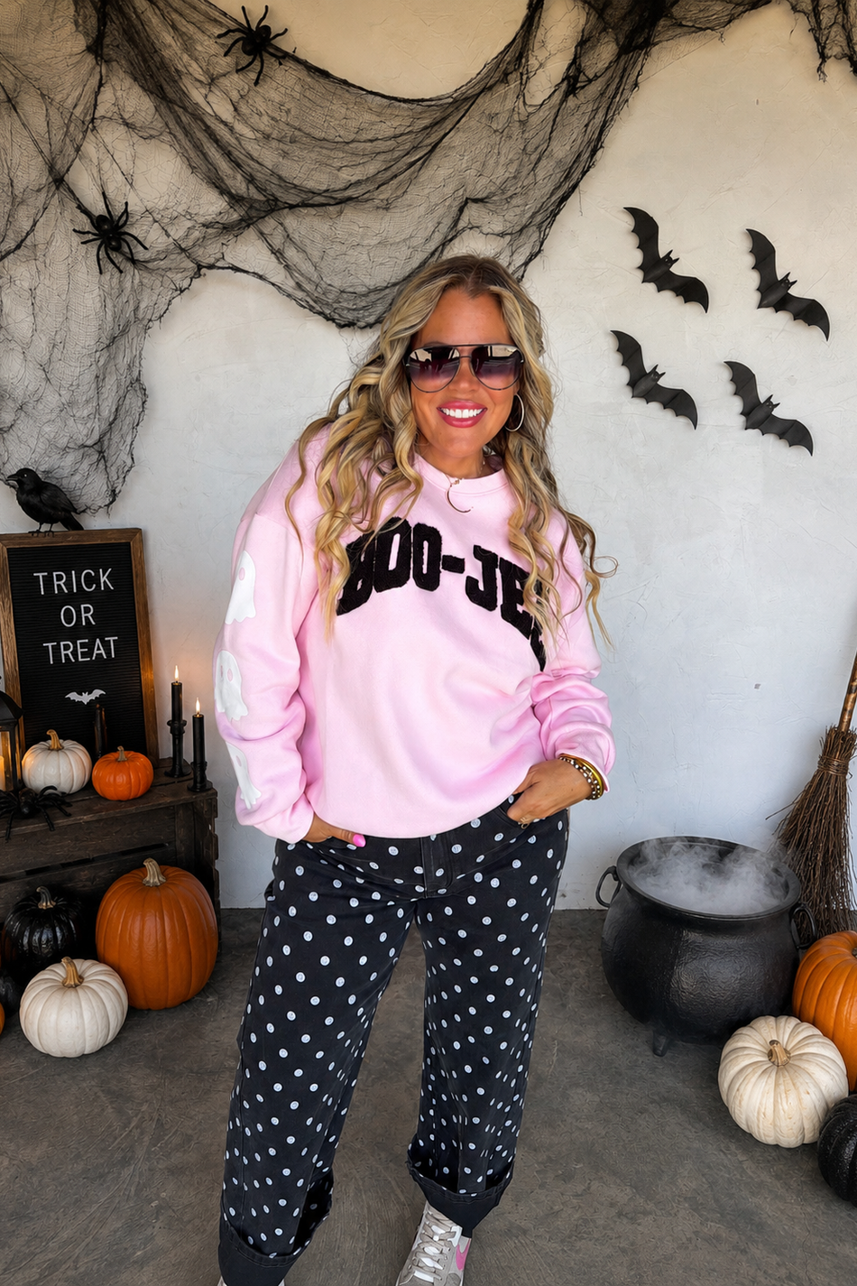 PREORDER- BOO-JEE GHOST PULLOVER