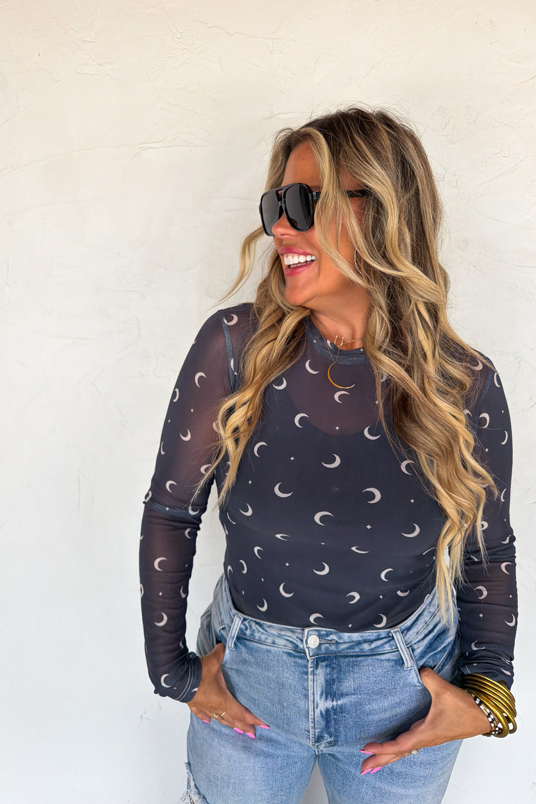 PREORDER- MOON CHILD DRESS IT UP MESH TOPS
