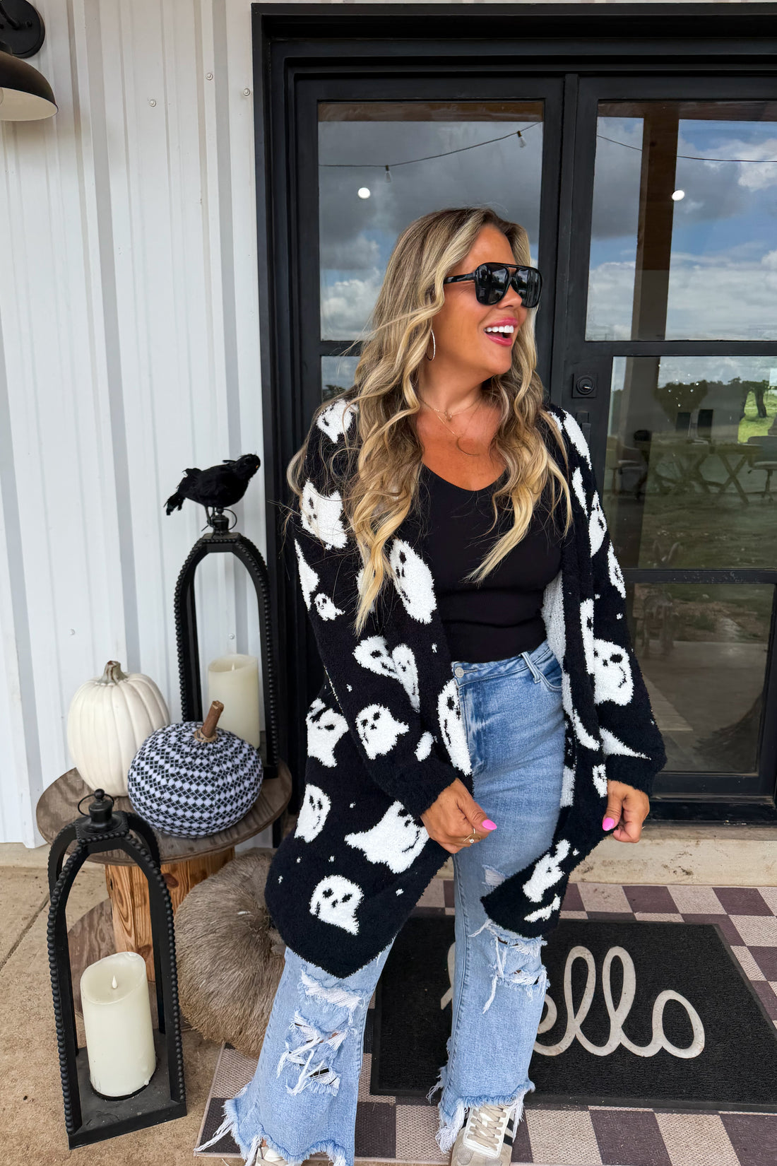 2ND CUT PREORDER- BOO CREW REVERSIBLE CLOUD CARDIGAN
