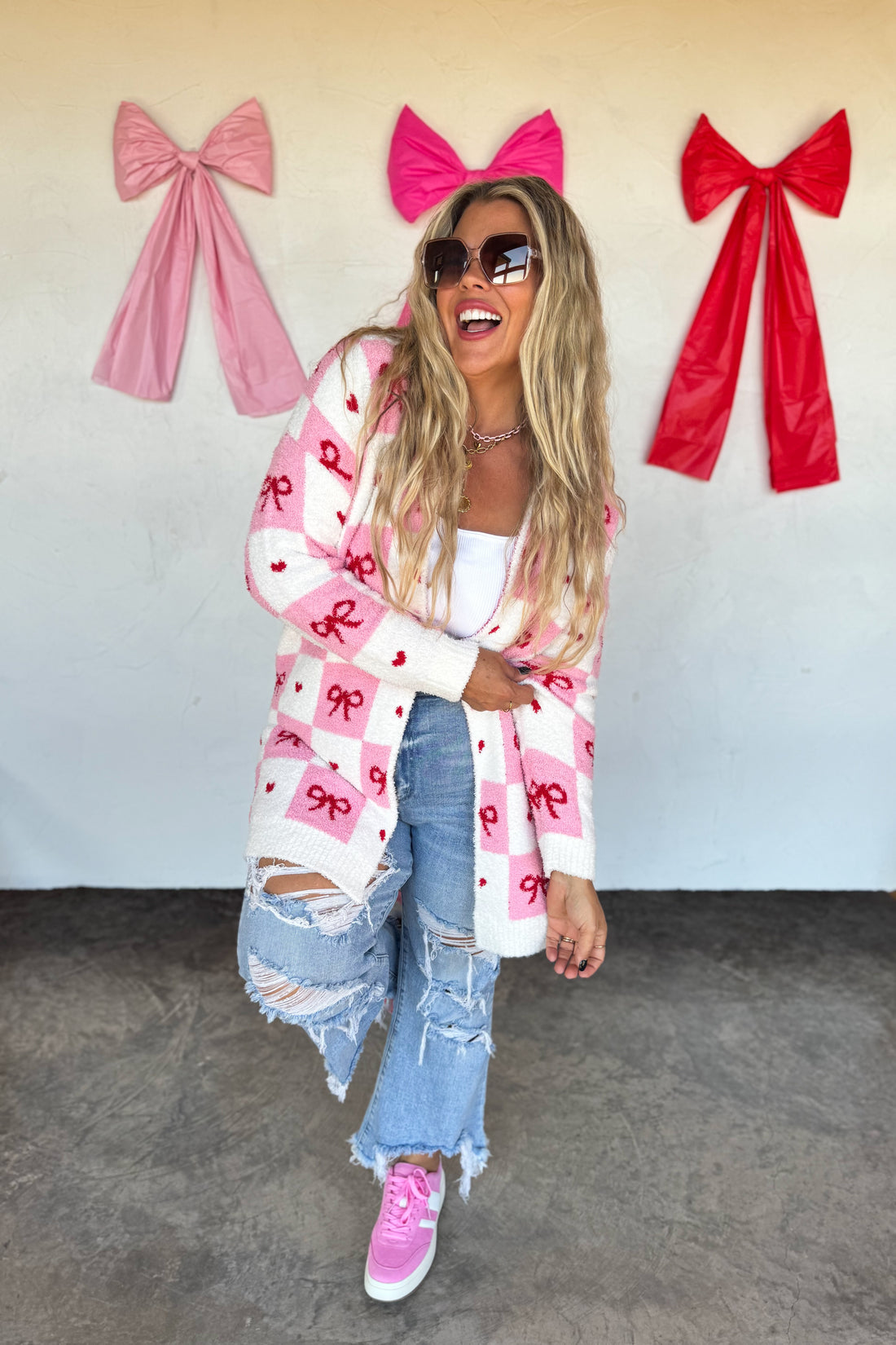 PREORDER- VALENTINES CLOUD CARDIGAN
