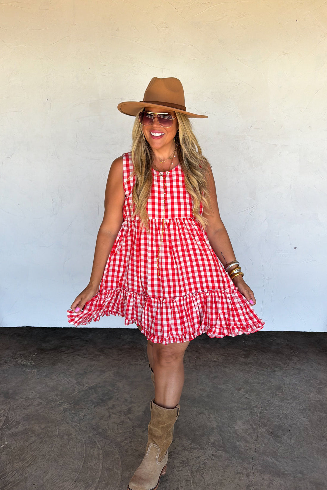 PREORDER- HARVEST & GINGHAM DRESS