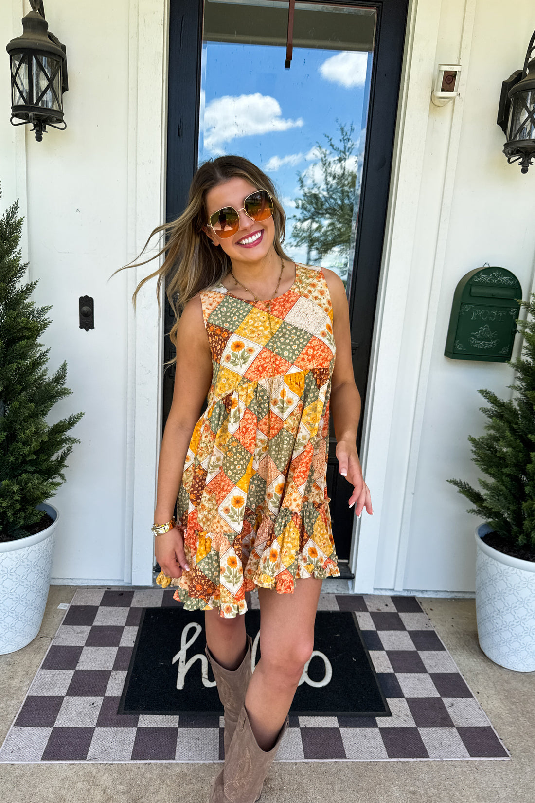PREORDER- HARVEST & GINGHAM DRESS