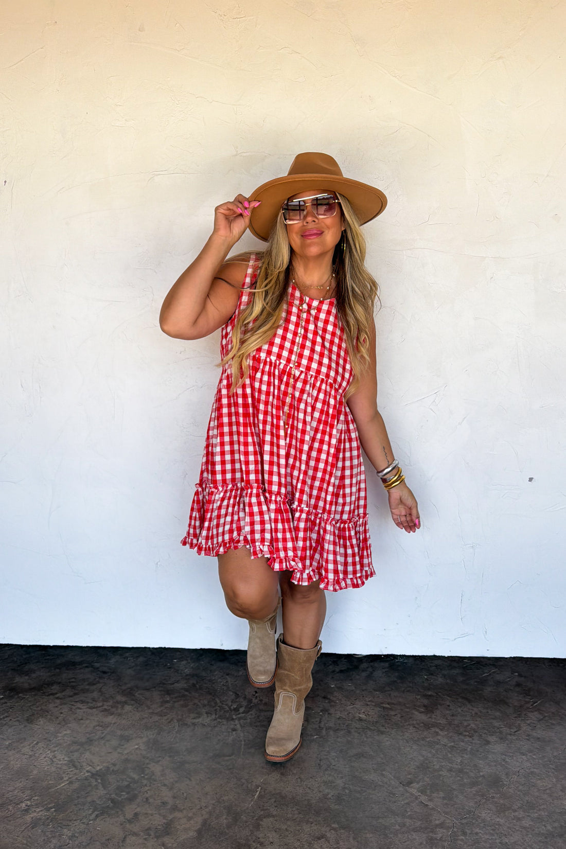 PREORDER- HARVEST & GINGHAM DRESS