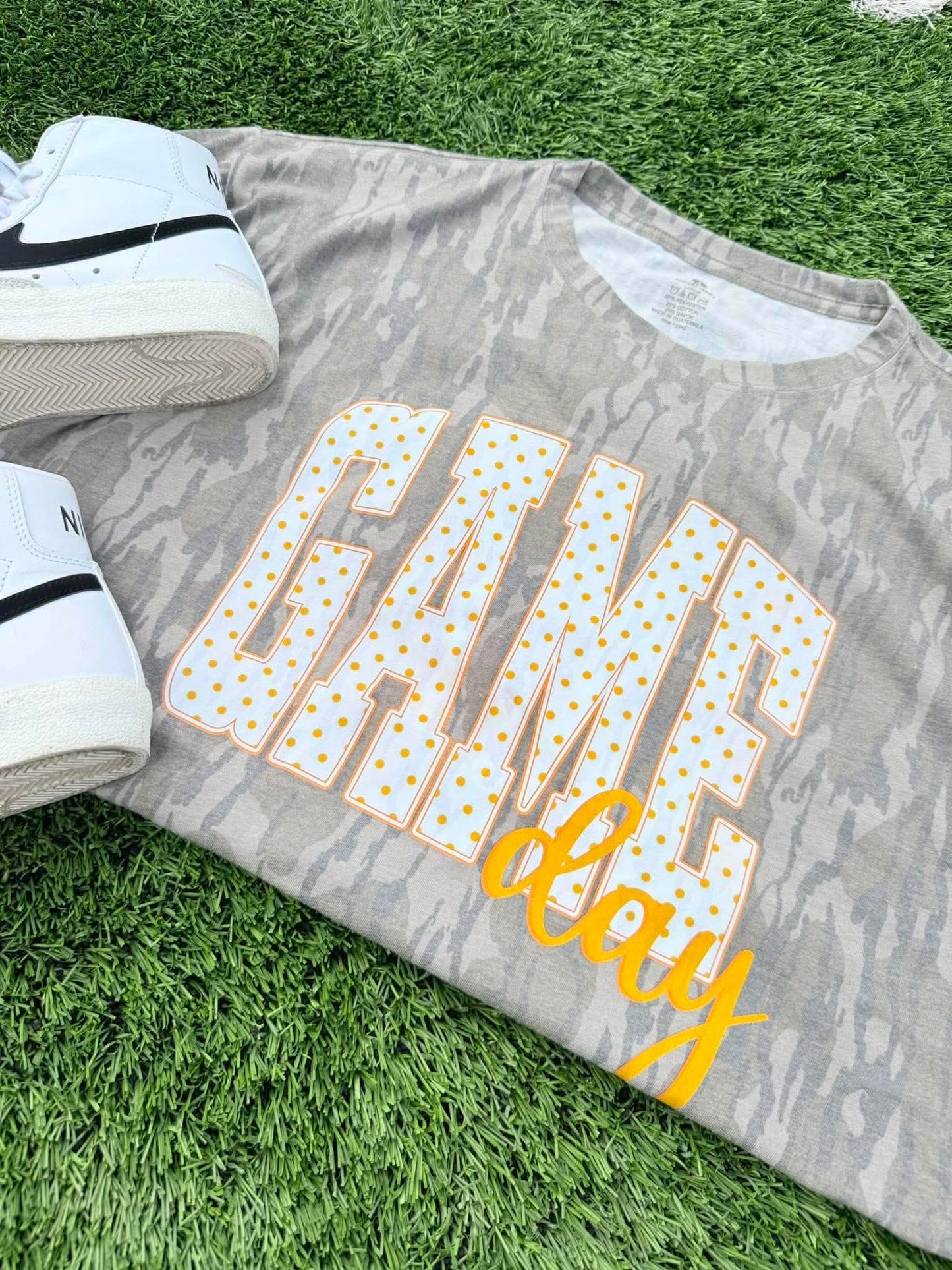 Bottomland Game Day Polka Dot Graphic Tee