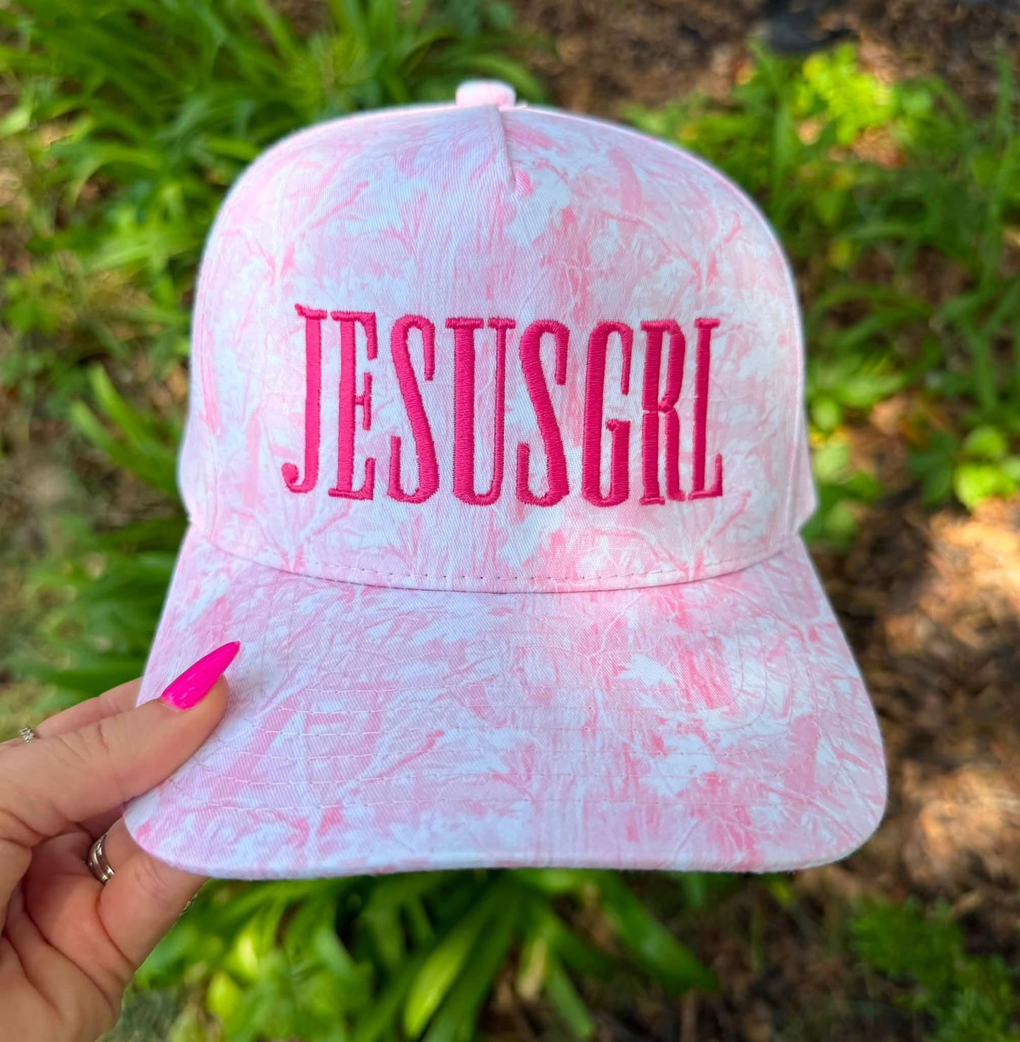 JESUSGRL Camo Hats