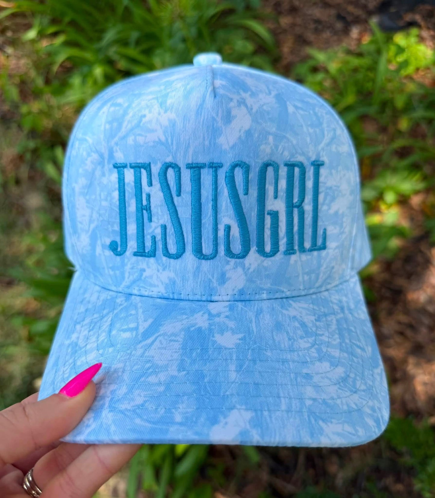 JESUSGRL Camo Hats
