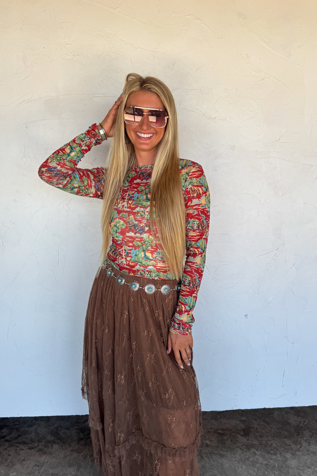 PREORDER- DESERT DREAMS DRESS IT UP MESH TOPS