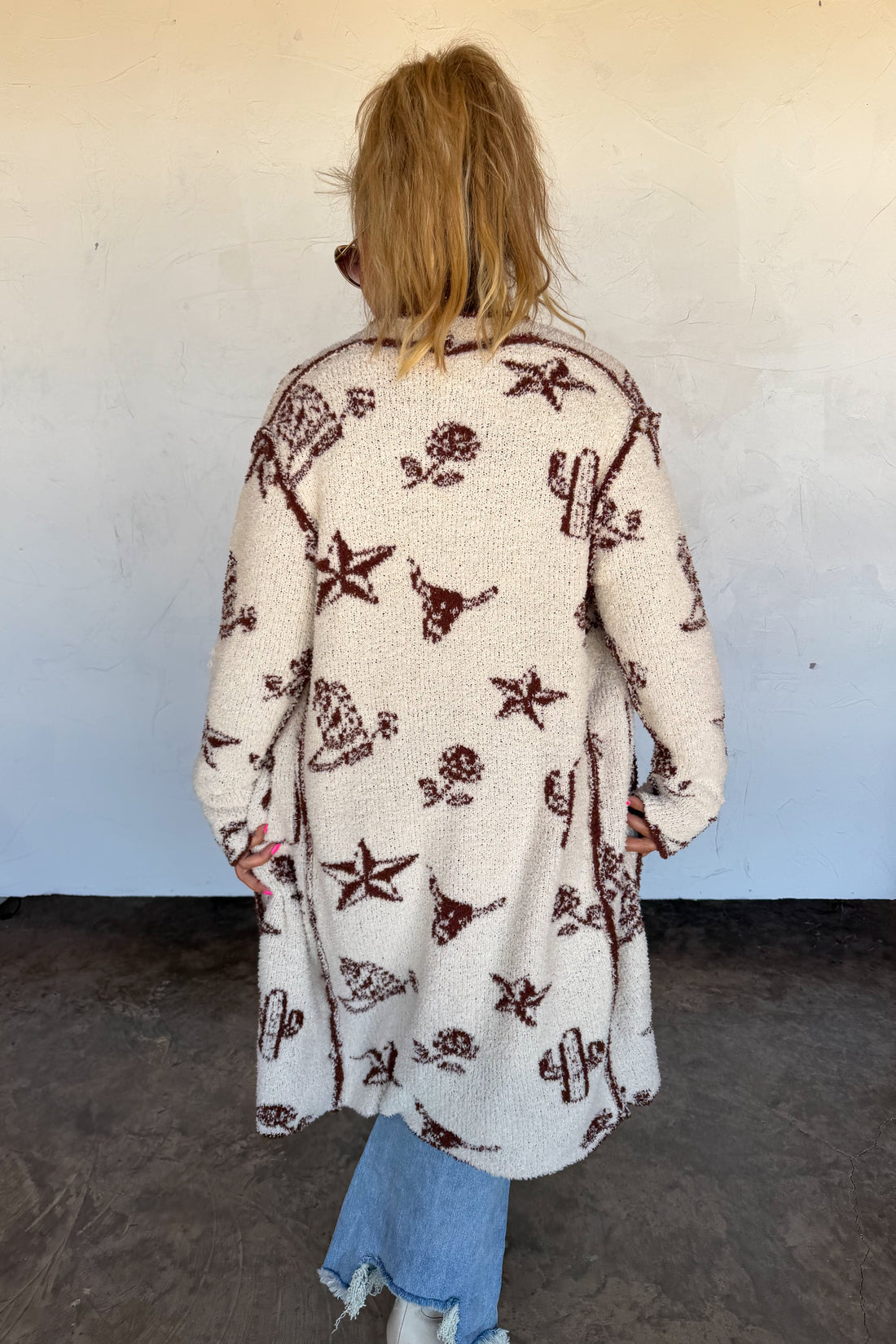 PREORDER- WESTERN CLOUD CARDIGAN