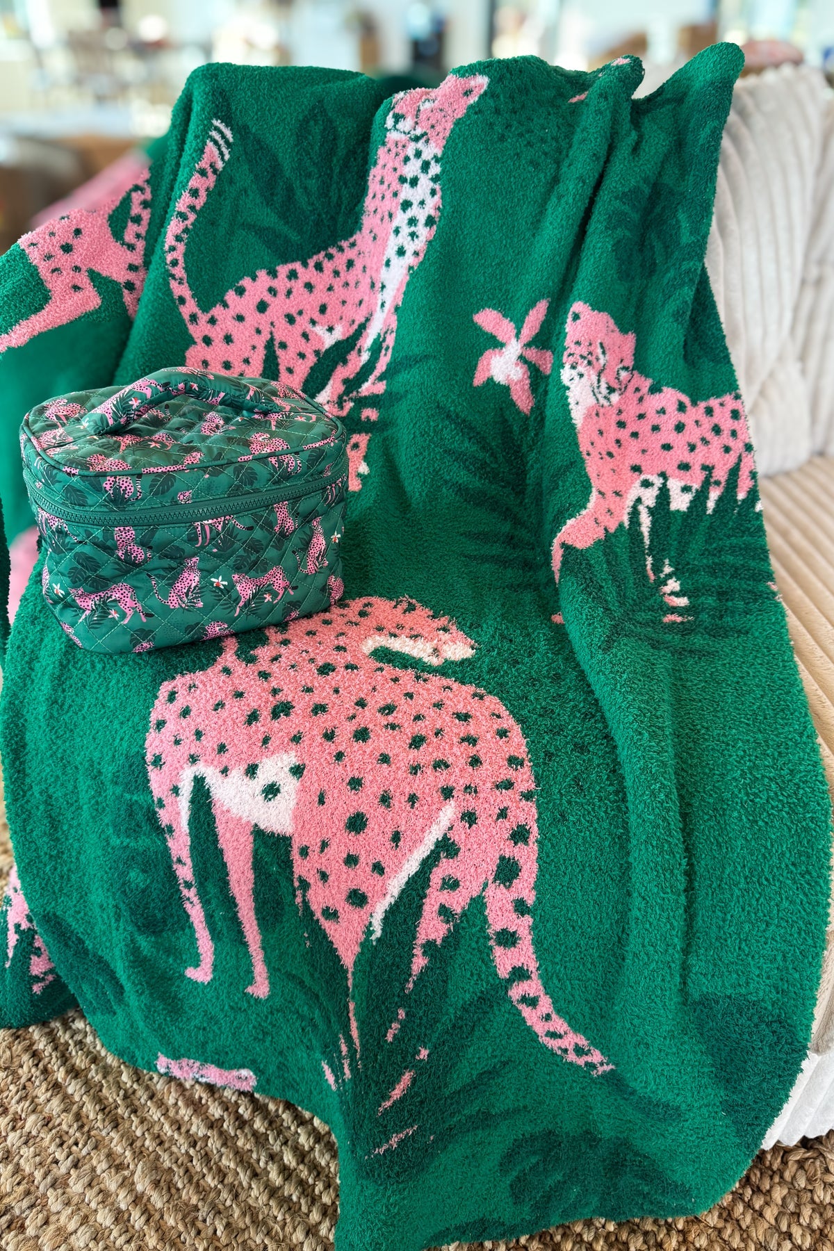 CHEETAH & STAR CLOUD BLANKET