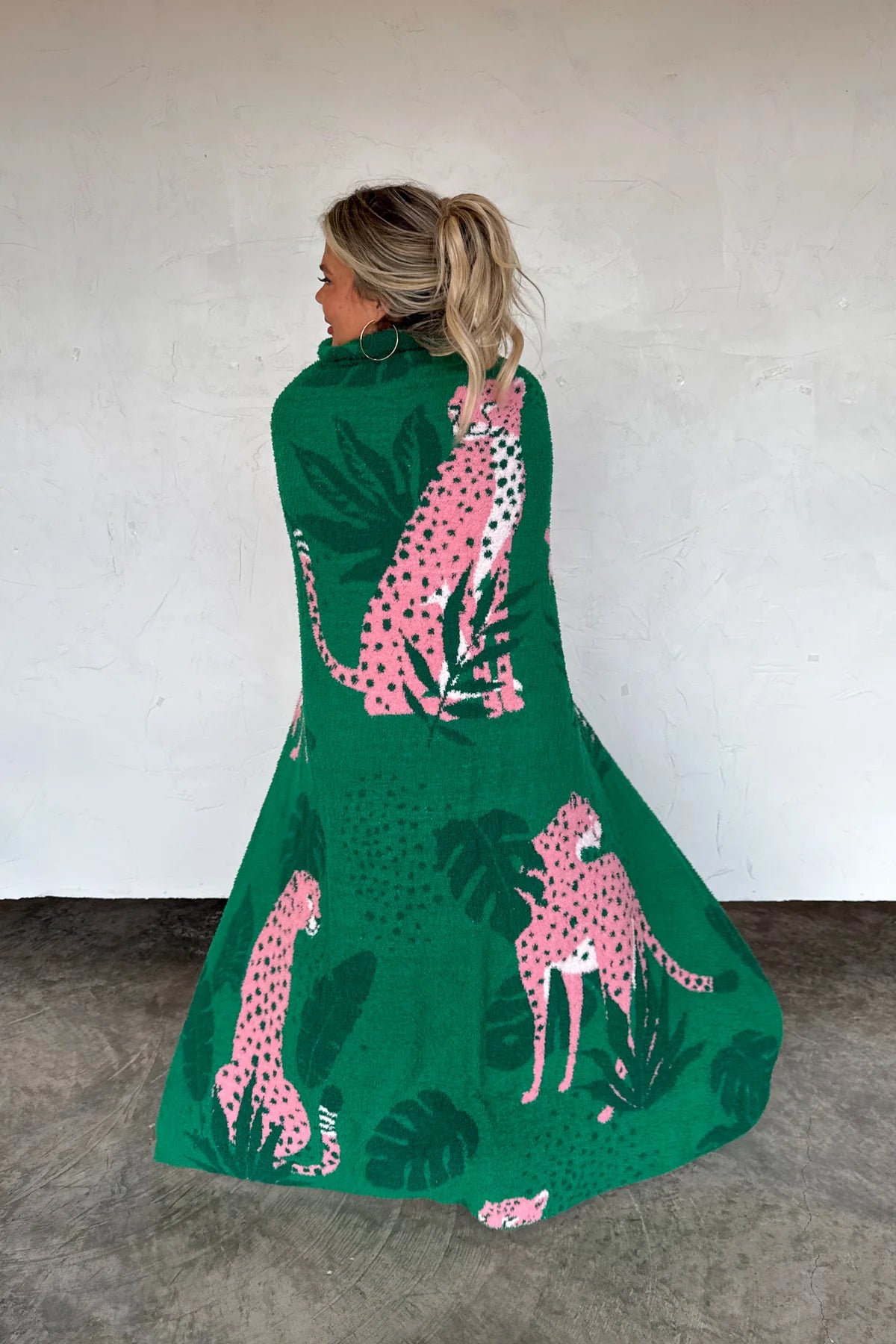 CHEETAH & STAR CLOUD BLANKET