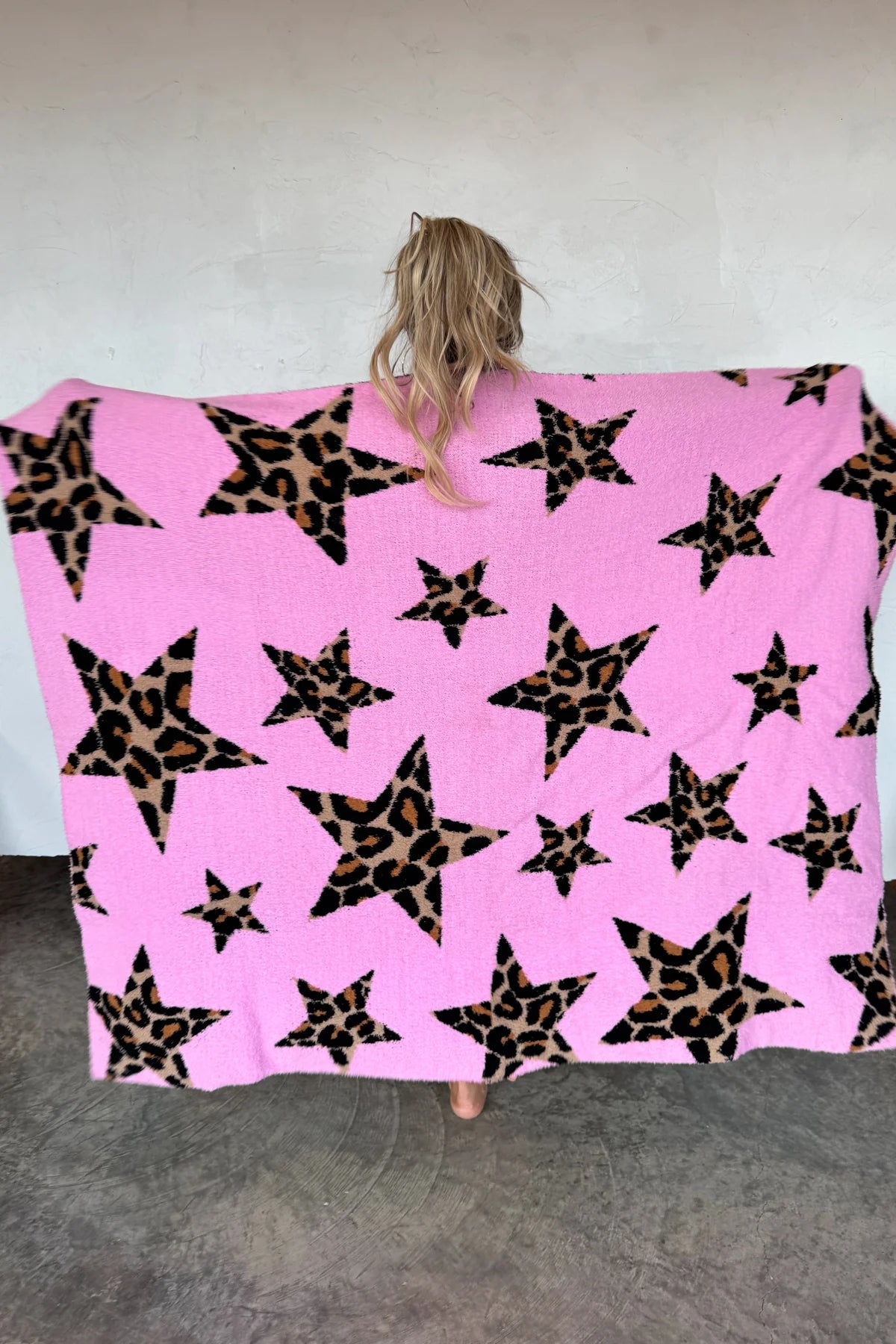CHEETAH & STAR CLOUD BLANKET