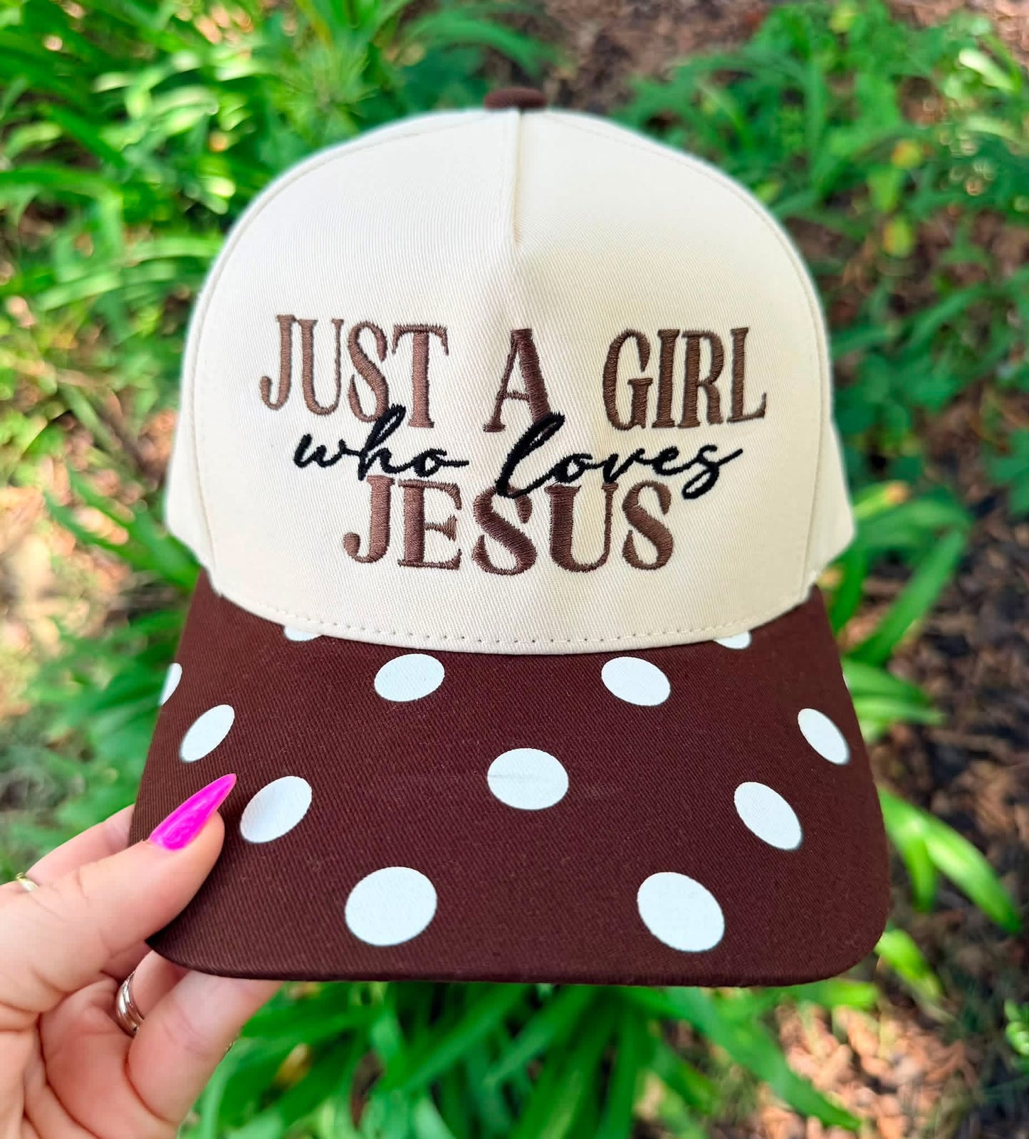 Just A Girl Who Loves Jesus Hat