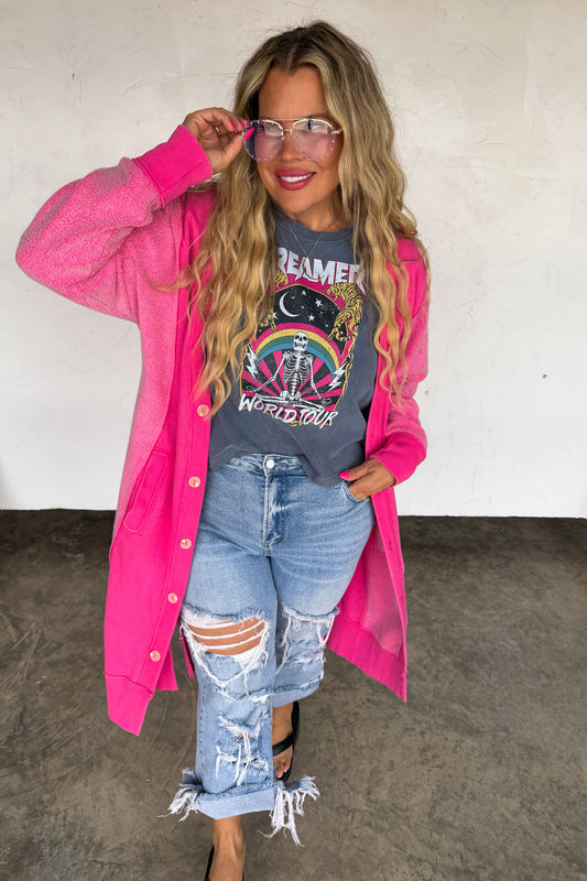 PREORDER- URBAN DISTRESSED CROP JEAN