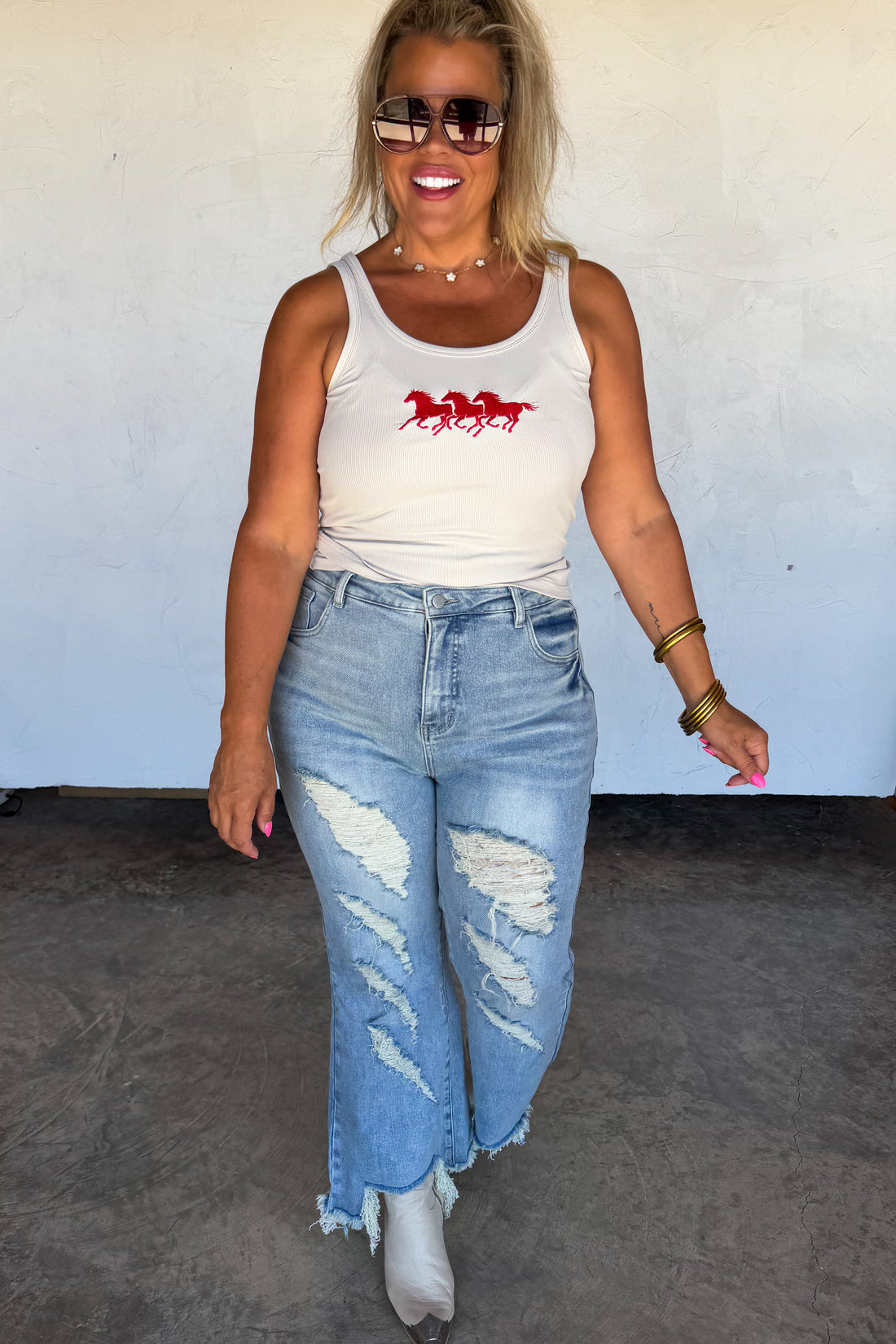 PREORDER- LUCKY STAR URBAN DISTRESSED JEAN