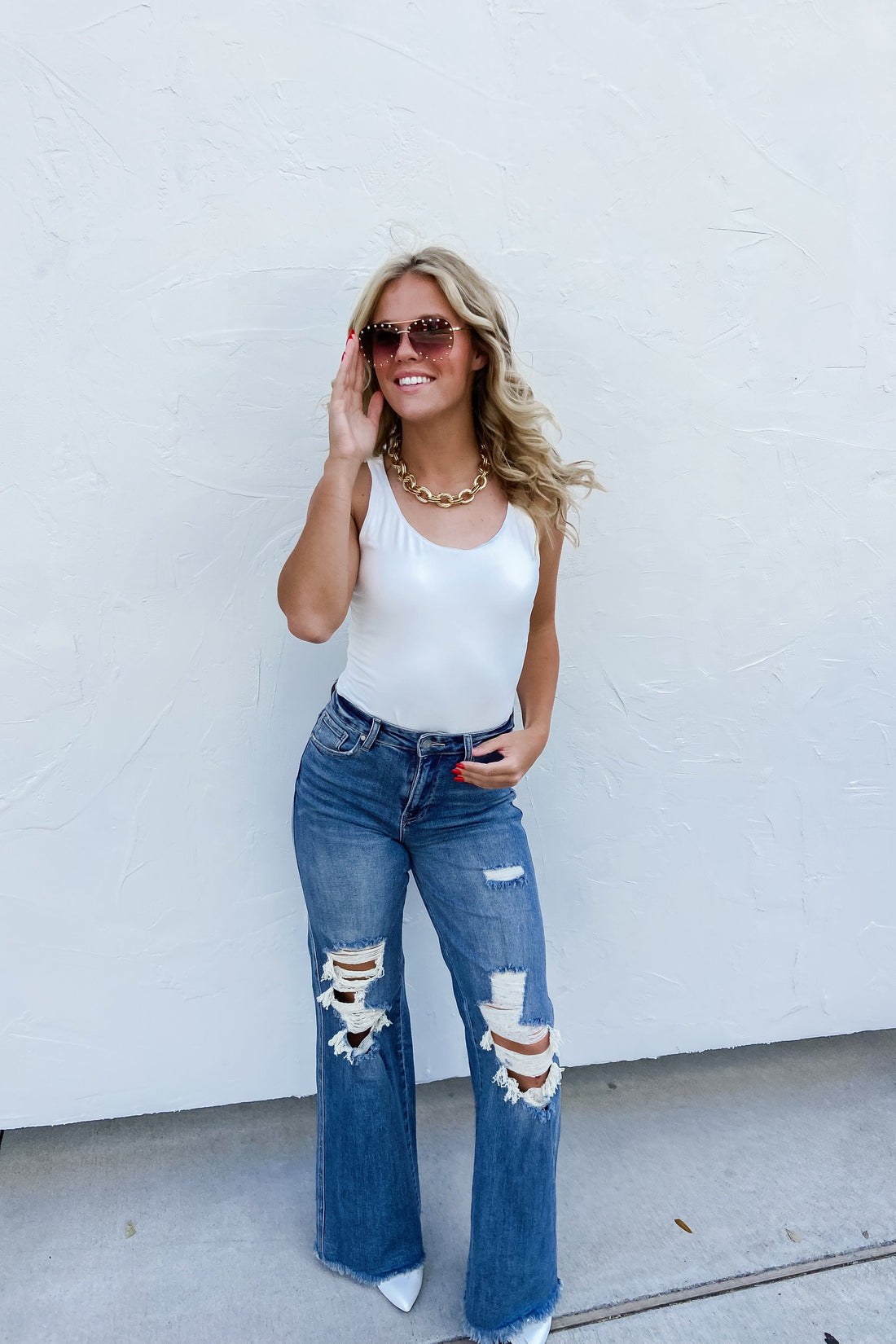 PREORDER- BLAKELEY DISTRESSED JEANS