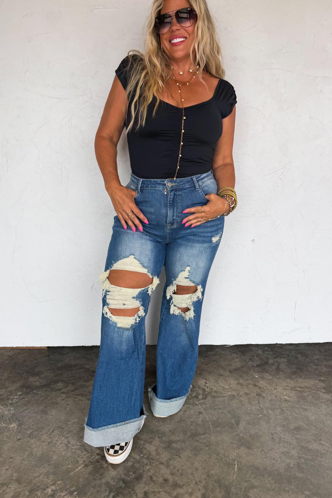PREORDER- BLAKELEY DISTRESSED JEANS