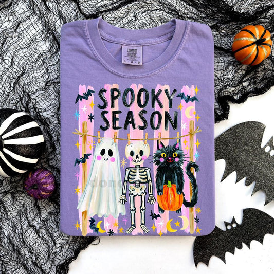 Spooky Season Halloween Friends Tee