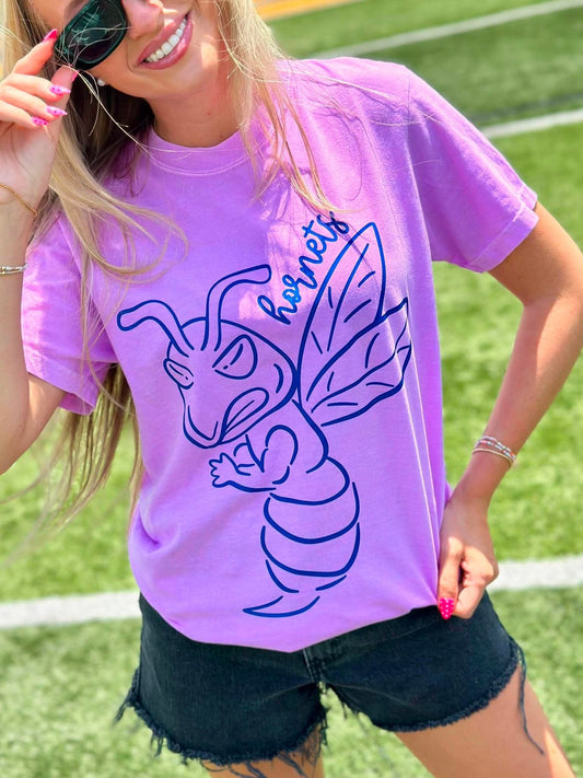 CUSTOM MASCOT SKETCH GRAPHIC TEE