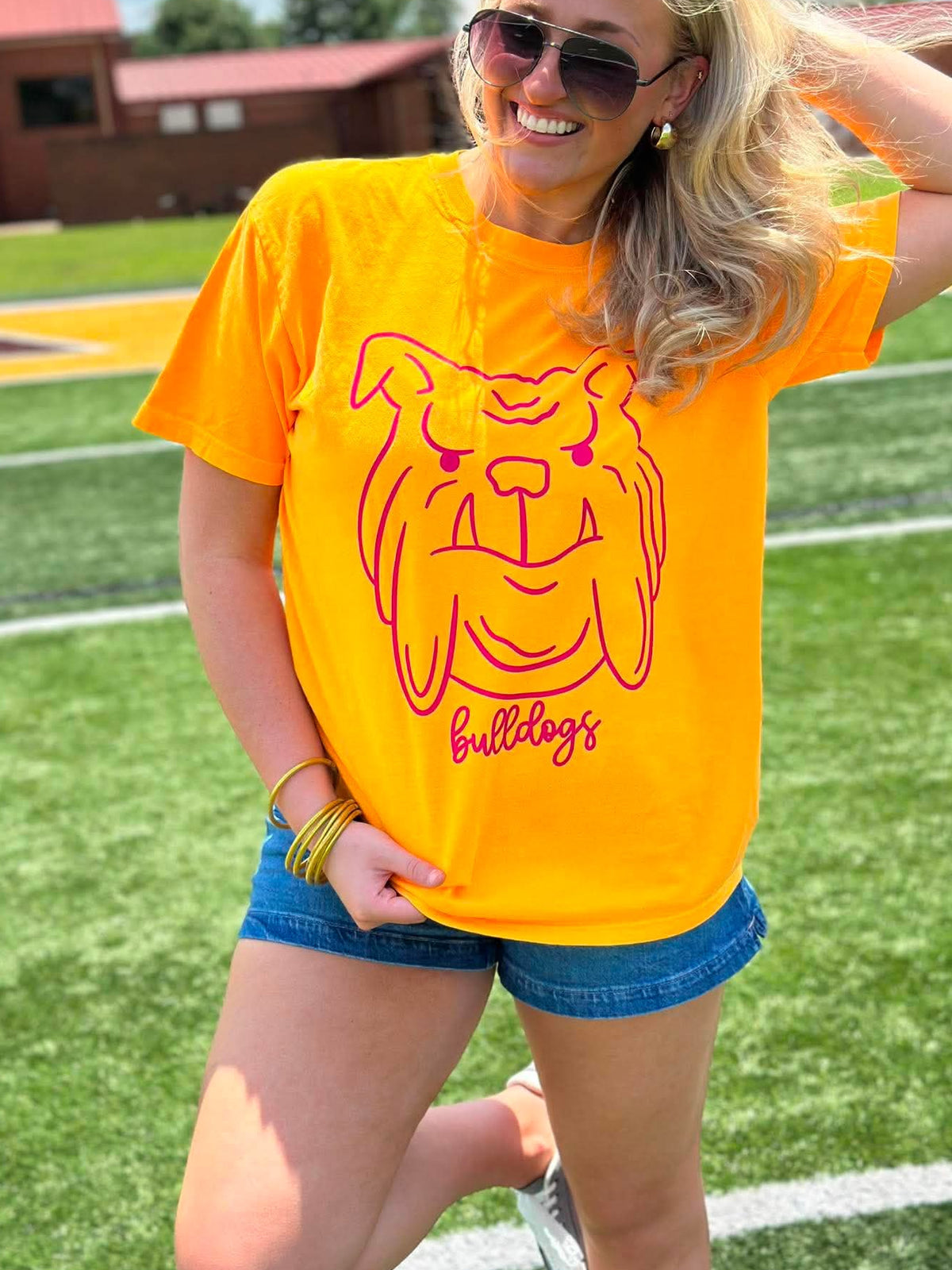 CUSTOM MASCOT SKETCH GRAPHIC TEE